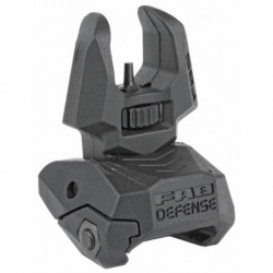 FAB Defense Front Polymer Flip Up Sight Black