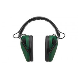 Caldwell E-Max LP Earmuffs Black/Green NRR 22