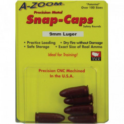 A-Zoom Snap Caps 9mm Luger/5 Pack
