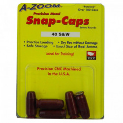 A-Zoom Snap Caps 40S&W 5Pk