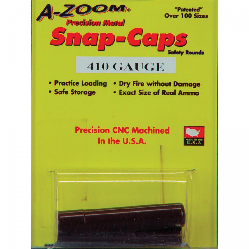 A-Zoom Snap Caps 410 Gauge 2Pk