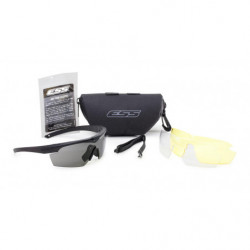 ESS Crosshair Black w/HI-Def Yellow, Smoke Gray, Clear