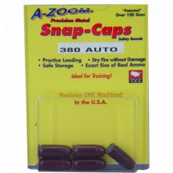 A-Zoom Snap Caps 380ACP 5/PK