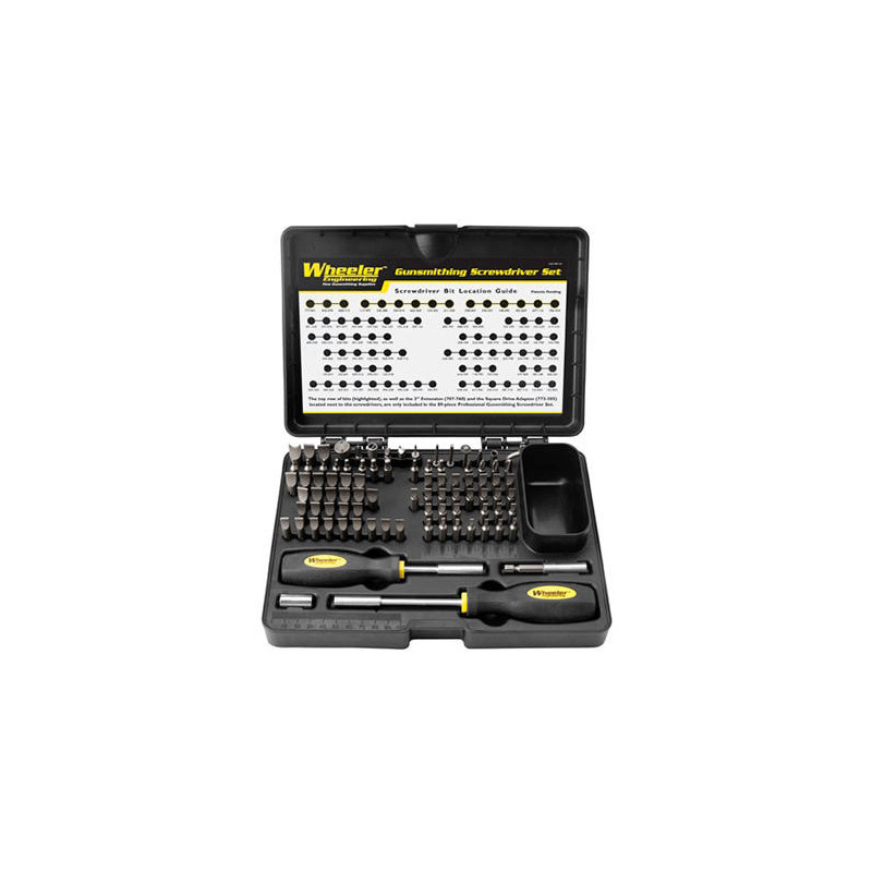 Wheeler Engineering 89-Piece Professional-Plus Screwdriver Set