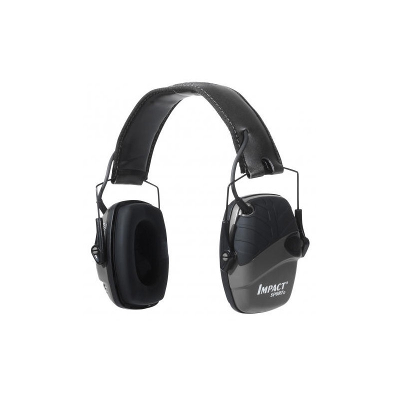 Howard Leight Impact Sport Electronic Earmuffs Delux Black