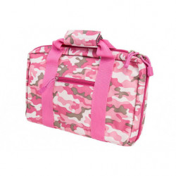 NcSTAR Double Pistol and Mag Case Pink Camo