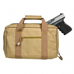 NcSTAR Double Pistol and Mag Case Tan