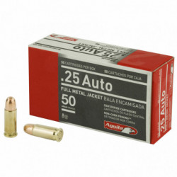 Aguila Ammunition 25ACP 50 Grain Full Metal Jacket 50/1000