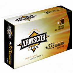 Armscor 223Rem 55 Grain V-Max 20/1000