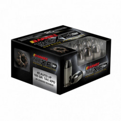 Barnes TAC-XPD 45ACP 185 Grain Hollow Point 20/200