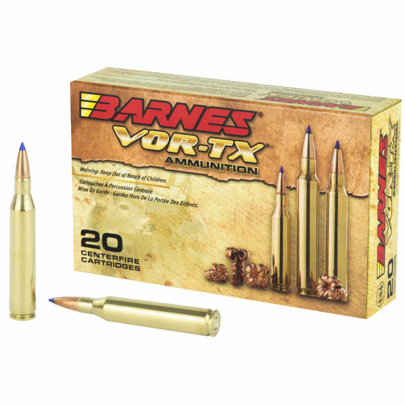 Barnes VOR-TX 25-06 Rem 100 Grain Tipped Triple Shock X 20/200