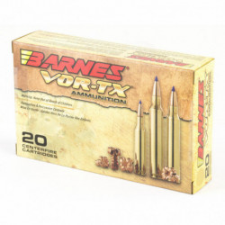 Barnes VOR-TX 30-06 168Gr Tipped Triple Shock X Boat Tail 20/200