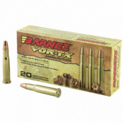 Barnes VOR-TX 30-30 150 Grain Triple Shock X Flat Nose 20 Round Box