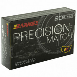 Barnes Precision Match Boat Tail 338 Lapua 300 Grain 20/200