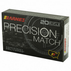 Barnes Precision Match Boat Tail 338 Lapua 300 Grain 20/200