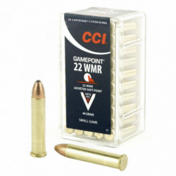 Cci 22WMR 40 Grain Gamepoint 50/2000