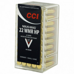 Cci Maxi-Mag 22WMR Hollow Point 50/2000