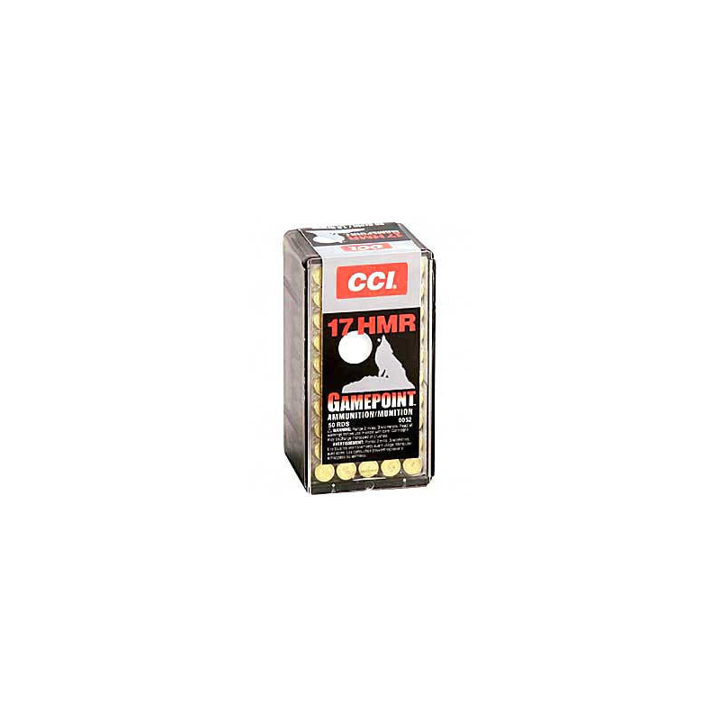 Cci 17hmr 20gr Game Point Tactical 50/2000