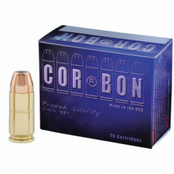 Corbon 9mm+p 90 Grain Jacketed Hollow Point 20/500