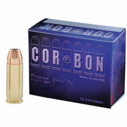 Corbon 38super+p 115 Grain Jacketed Hollow Point 20/500