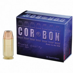 Corbon 45acp+p 165 Grain Jacketed Hollow Point 20/500