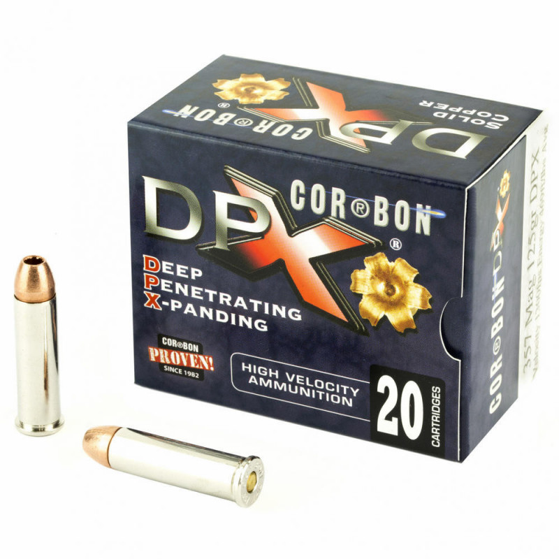 Corbon Dpx 357MAG 125 Grain Barnes Package X 20/50