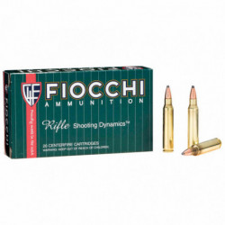 Fiocchi 223Rem 55 Grain Pointed Soft Point 20/200