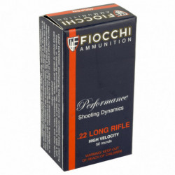 Fiocchi 22LR 40 Grain Cprn 50/5000