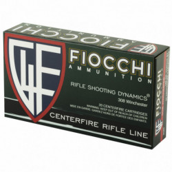 Fiocchi 308Win 165 Grain Integrated Btsp 20/200