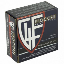 Fiocchi 380ACP 90 Grain XTP 25/500