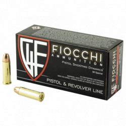 Fiocchi 38 Special 158 Grain Full Metal Jacket 50/1000