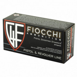 Fiocchi 38 Special 158 Grain Full Metal Jacket 50/1000