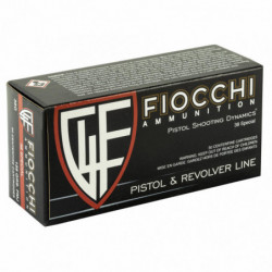 Fiocchi 38 Special 158 Grain Full Metal Jacket 50/1000