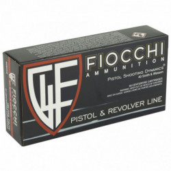 Fiocchi 40S&W 180 Grain Full Metal Jacket 50/1000