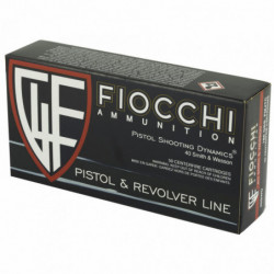 Fiocchi 40S&W 180 Grain Full Metal Jacket 50/1000