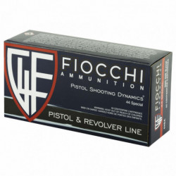 Fiocchi 44 Special 200 Grain Semi Jacketed Hollow Point 50/500