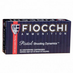 Fiocchi 9mm 158 Grain Full Metal Jacket 50/1000