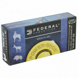 Fed PowerShok 3030wn 150 Grain Solid Point Flat Nose 20/200