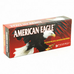 Fed American Eagle 223 Remington 50 Grain Jacketed Hollow Point 20/500