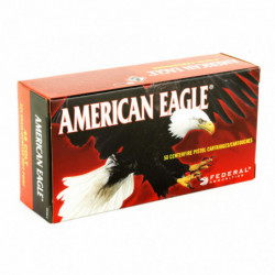 Fed American Eagle 45LC 225 Grain Jacketed Soft Point 50/1000