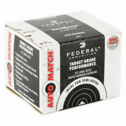 Fed Auto Mtch 22LR 40 Grain Solid 325/3250