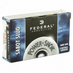 Fed PowerShok 12 Gauge 2.75 Sabot Slg 5/250