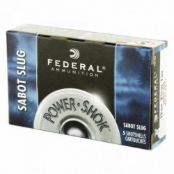 Fed PowerShok 12 Gauge 2.75 Sabot Slg 5/250