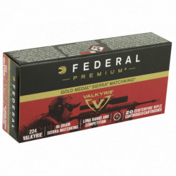 Fed Gold Models 224vlk 90 Grain Bthp 20/200