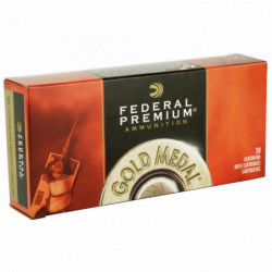 Fed Gold Models 338 Lapua 250 Grain Bthp 20,