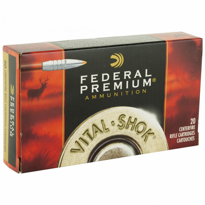 Fed Premium 7mm08 140 Grain Trphy Titanium Purple 20/200