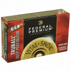 Fed Premium 12 Gauge 2.75" Truball Slg 5/250