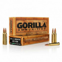 Gorilla 223Rem 77gr Sierra 20/200