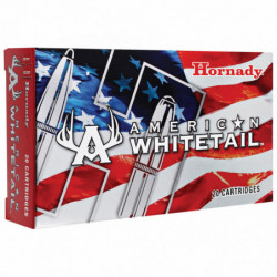 Hornady American Whitetail 270WIN 130 Grain Integrated Solid Point 20,