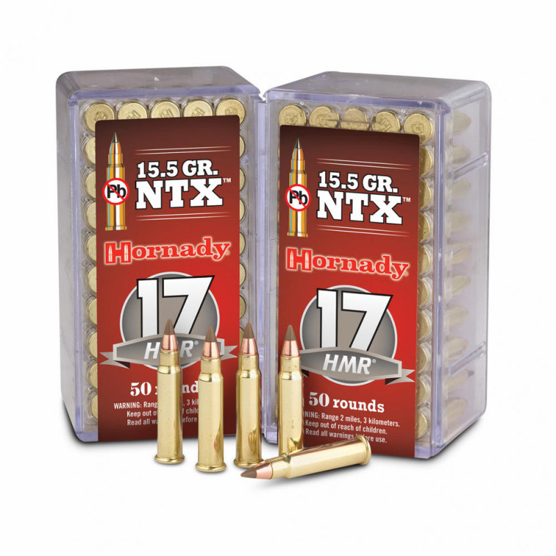 Hornady 17hmr 15.5gr Ntx 50/2000